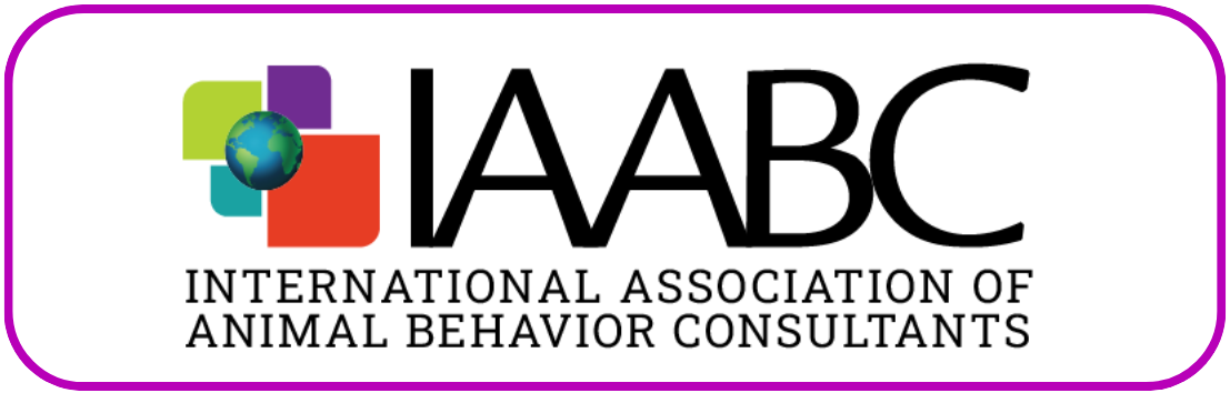 Member of IAABC - International Association of Animal Behavior Consultants